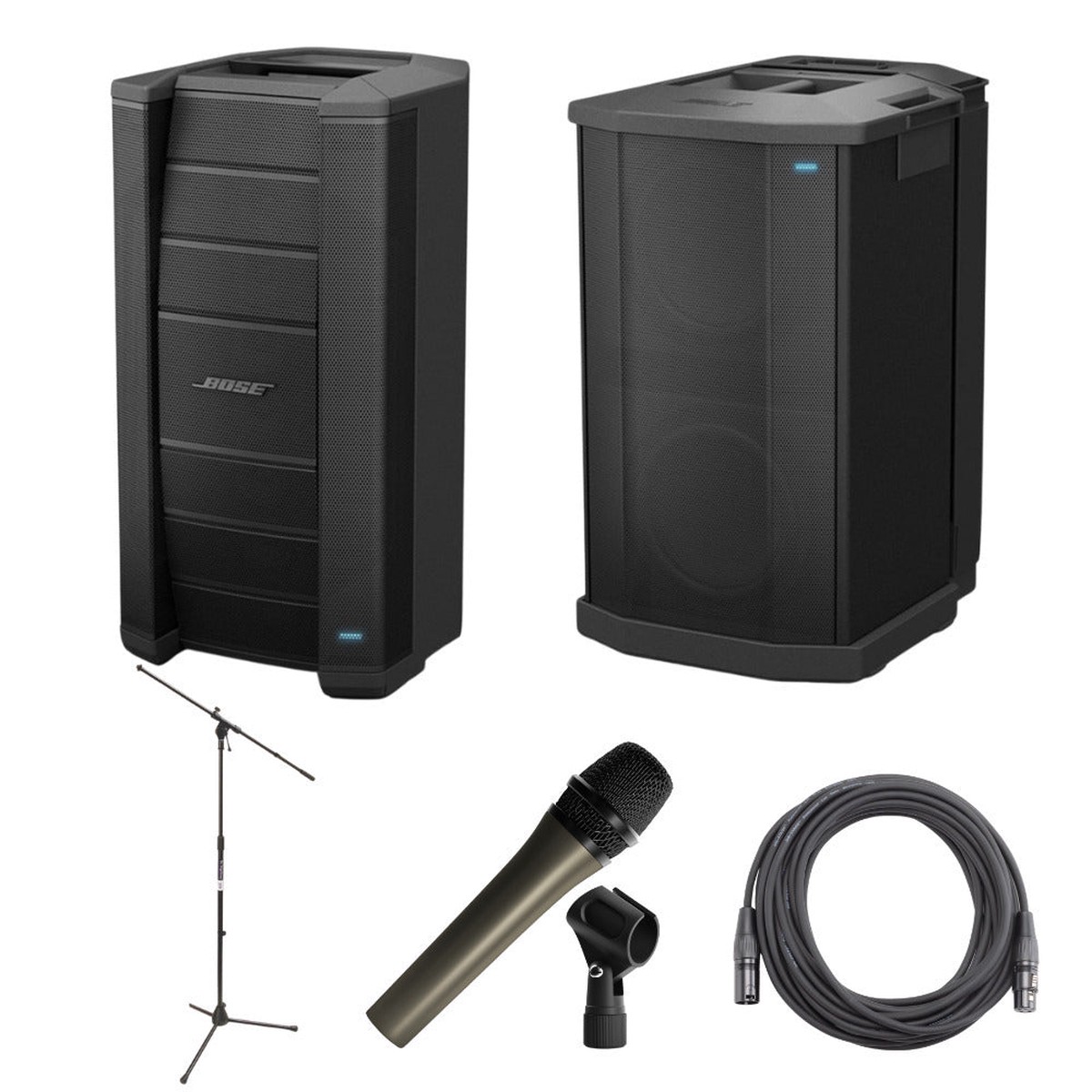 Bose F1 812 Powered Flexible Array Loudspeaker Bundle with Subwoofer and Accessories