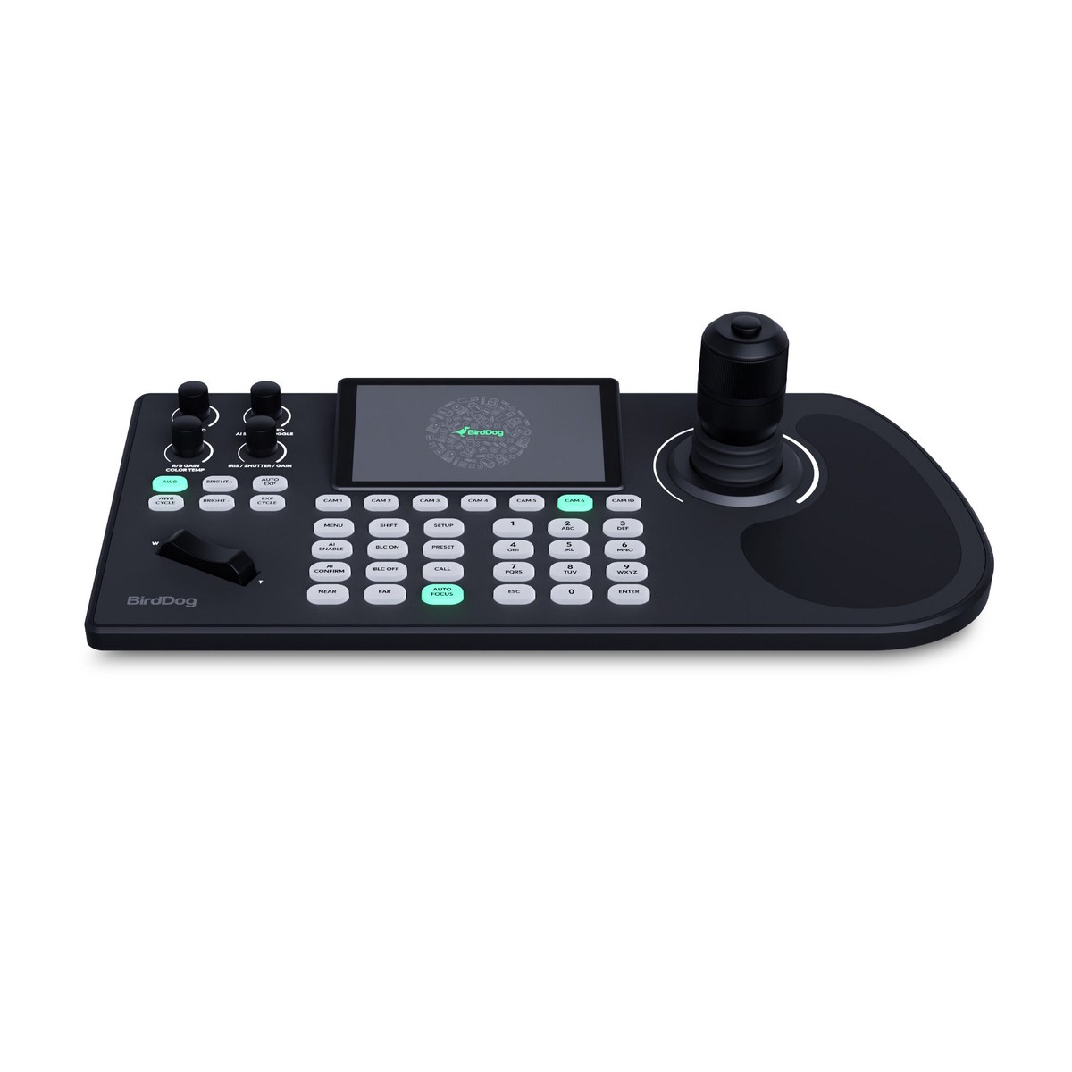 BirdDog KBD PTZ Controller with Integrated HD Screen Display (Black)