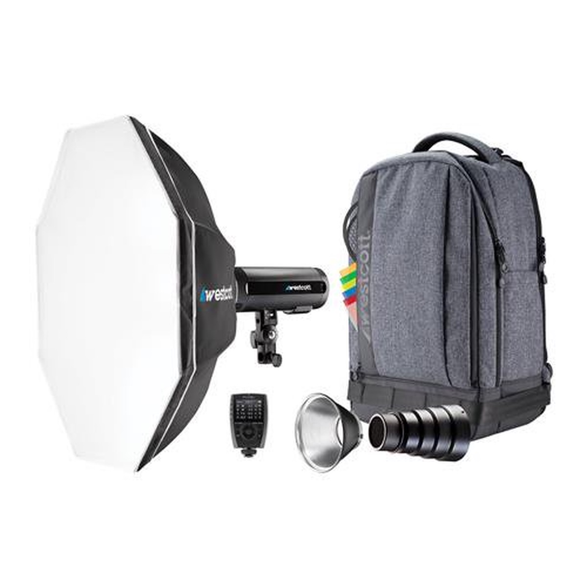 Westcott FJ200 Strobe 1-Light Backpack Kit with FJ-X3 M Universal Wireless Trigger