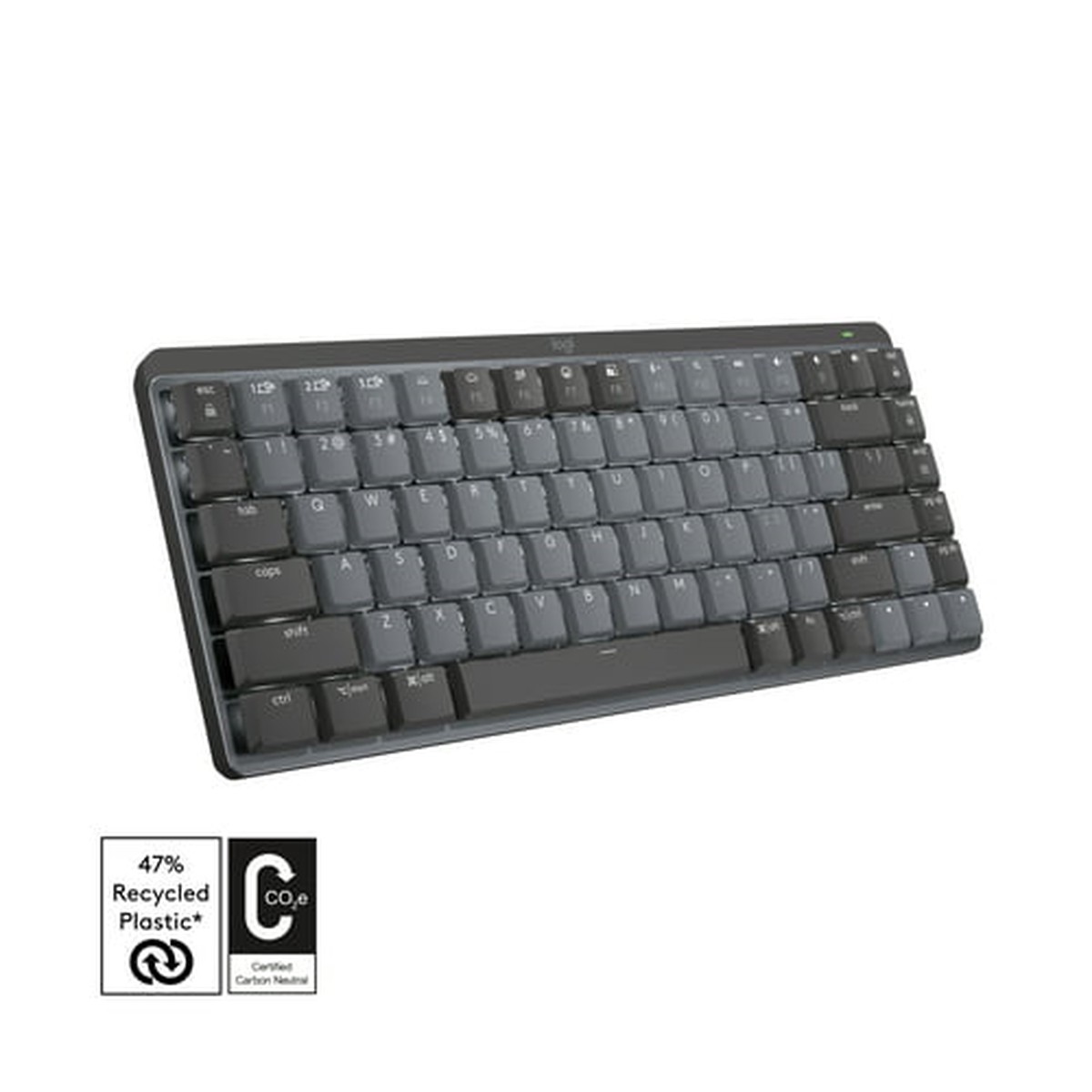 Logitech MX Mechanical Mini Tactile Keyboard - Graphite