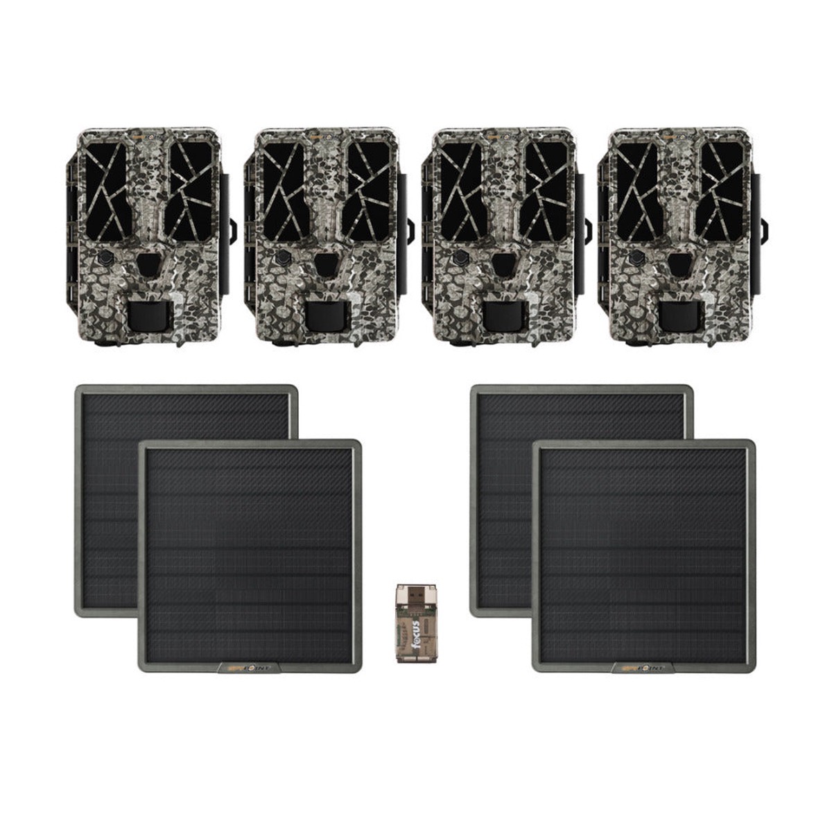 Spypoint 10-Watt Battery Solar Panel (15,000mAh) with FORCE-PRO Trail Camera Bundle