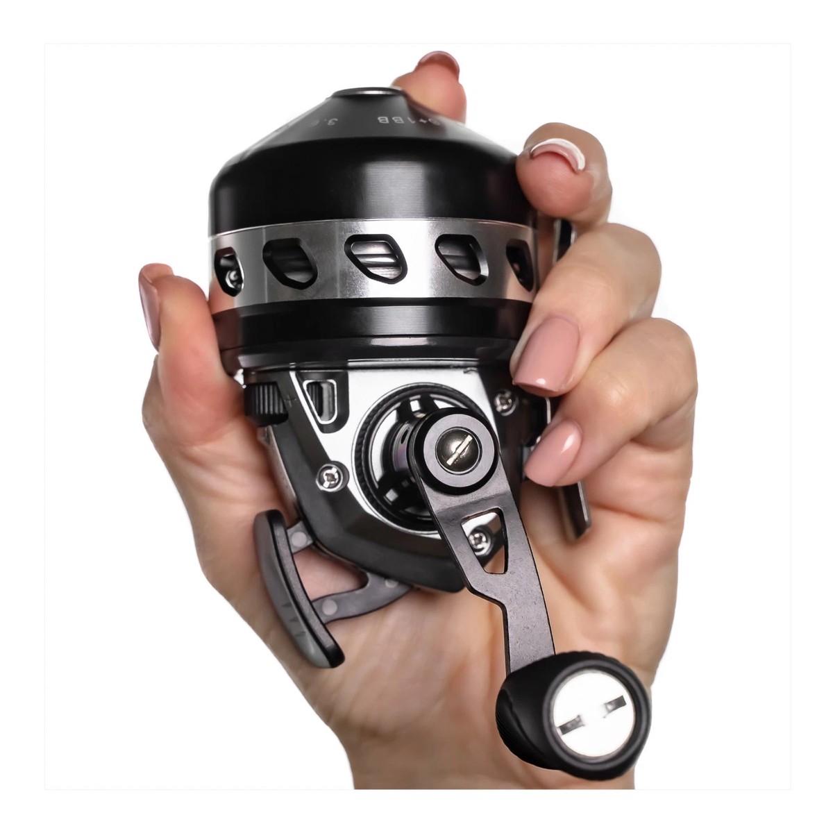 Ballista BL33 Spincast Bowfishing Reel with 50 lb Braided Line, 45 Yard Capacity