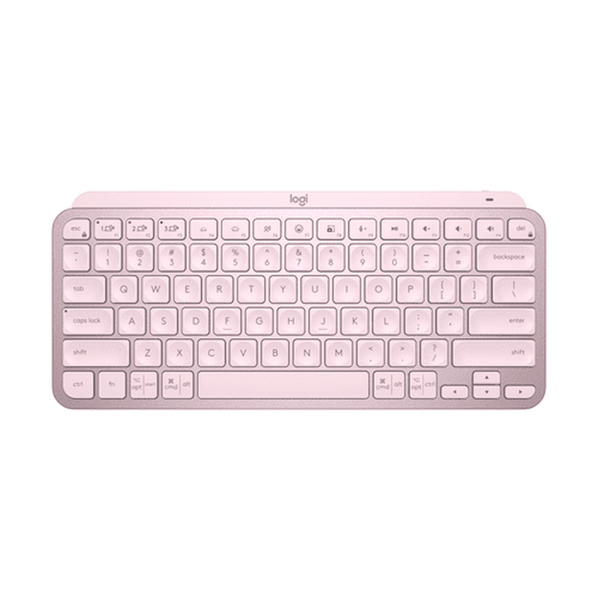 Logitech MX Keys Mini Minimalist Wireless Illuminated Keyboard (Rose)