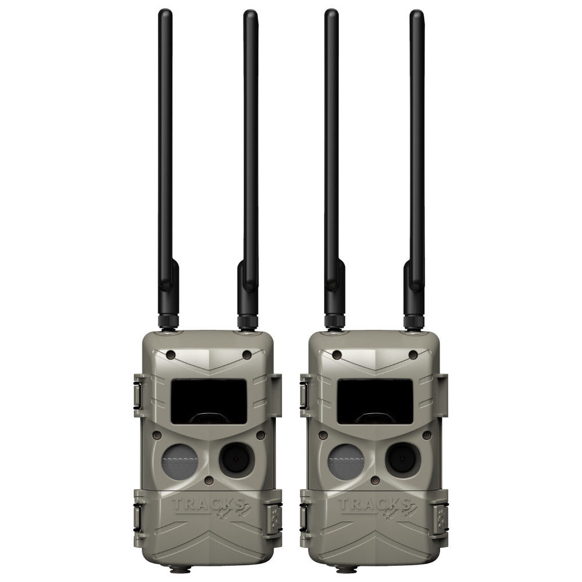 Cuddeback Tracks Black Flash Standalone Cellular Trail Camera (2-Pack)