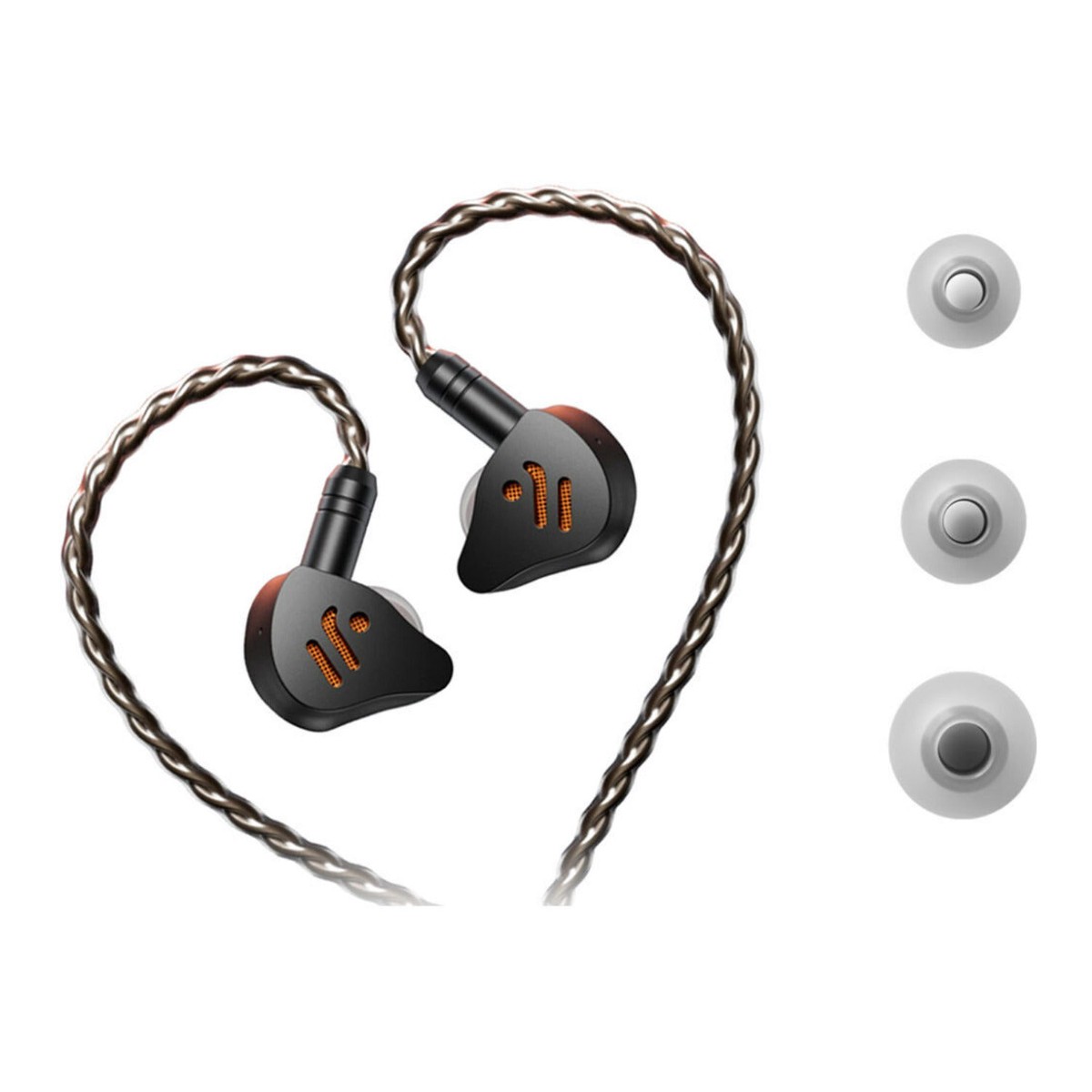 Fosi Audio IM4 Open-Back In-Ear Monitors (Black)
