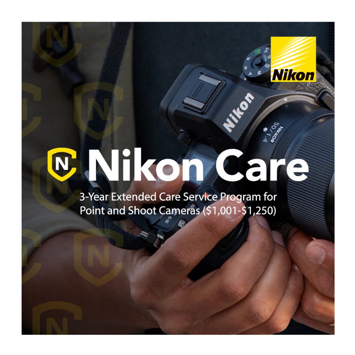 Nikon Care+ 3-Year Extended Warranty for Point and Shoot Cameras ($1,001-$1,250)