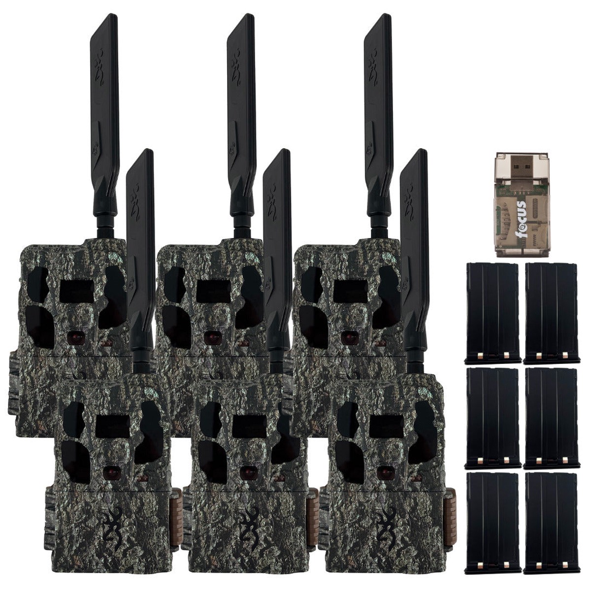 Best Seller Browning Trail Camera Defender Wireless Pro Scout Max HD AI 46MP Bundle