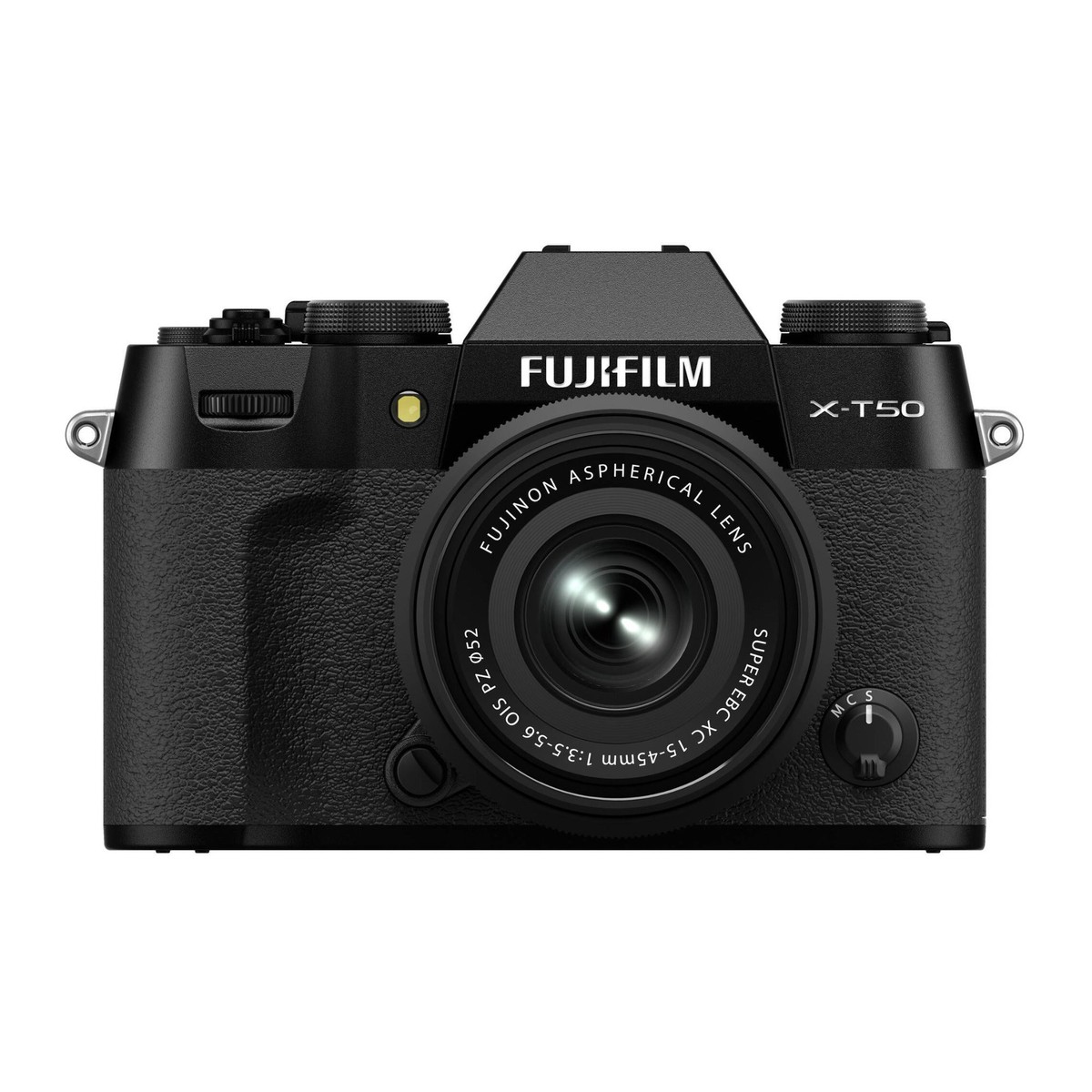 Fujifilm X-T50 Mirrorless Camera (Black) with XC 15-45mm f/3.5-5.6 Lens