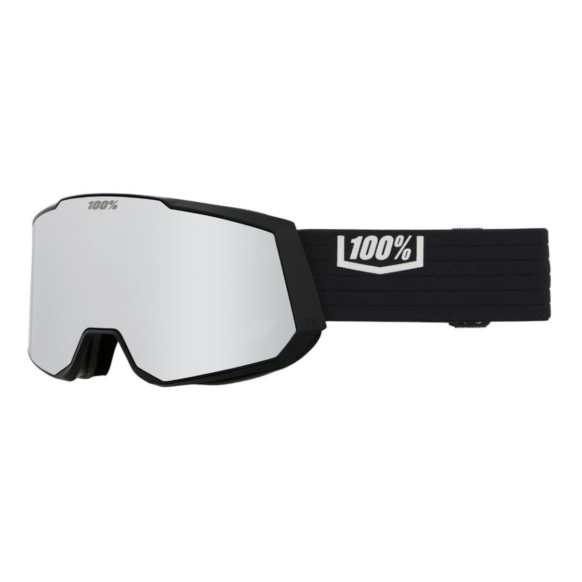 100 Percent Snowcraft XL Snow Goggles (Black) (Open Box)