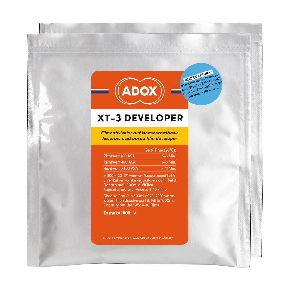Adox XT-3 Film Developer (XTOL)