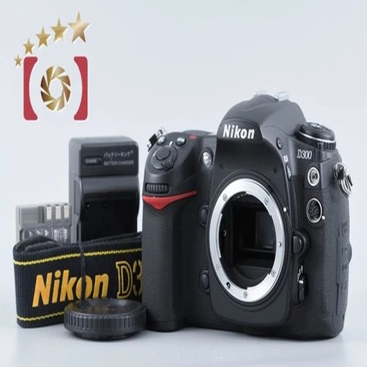 "Count 5,671" Nikon D300 12.3 MP Digital SLR Camera Body from Japan