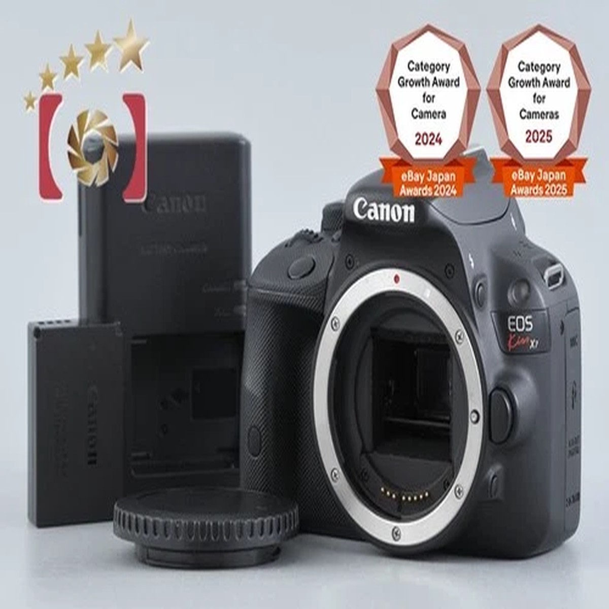 "Count 5,169" Canon EOS Kiss X7 / Rebel SL1 / 100D 18.0 MP DSLR Camera Body